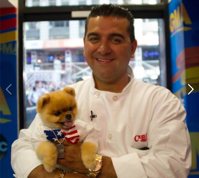 O confeiteiro e apresentador Buddy Valastro também adora pets O confeiteiro e apresentador Buddy Valastro também adora pets
