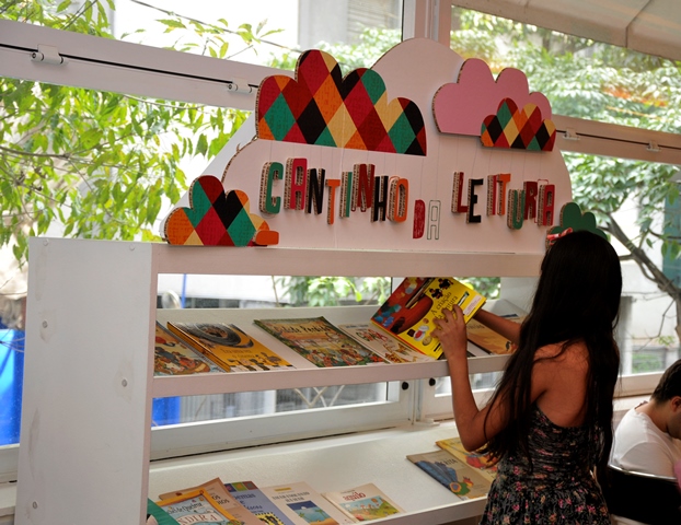 Cantinho da Leitura no Itaú Cultural