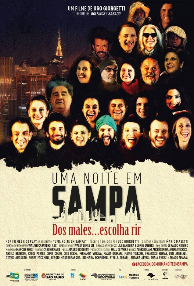 Pôster de Uma Noite em Sampa Pôster de Uma Noite em Sampa