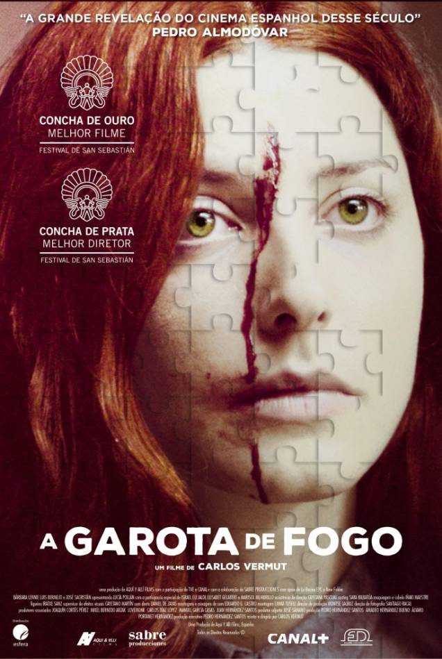 Pôster de A Garota de Fogo Pôster de A Garota de Fogo