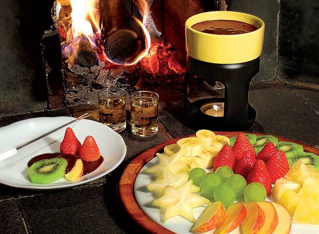 Fondue de chocolate Fondue de chocolate