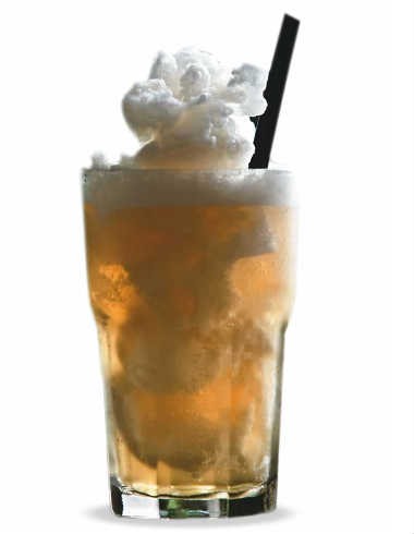 Chá-vermelho gelado: incrementado por casca de laranja Chá-vermelho gelado: incrementado por casca de laranja