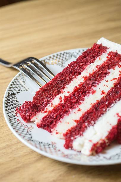 Fatia de red velvet Fatia de red velvet