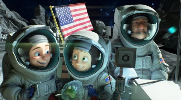 No Mundo da Lua: animação tem humor e aventura, mas surpreende pelo drama familiar No Mundo da Lua: animação tem humor e aventura, mas surpreende pelo drama familiar