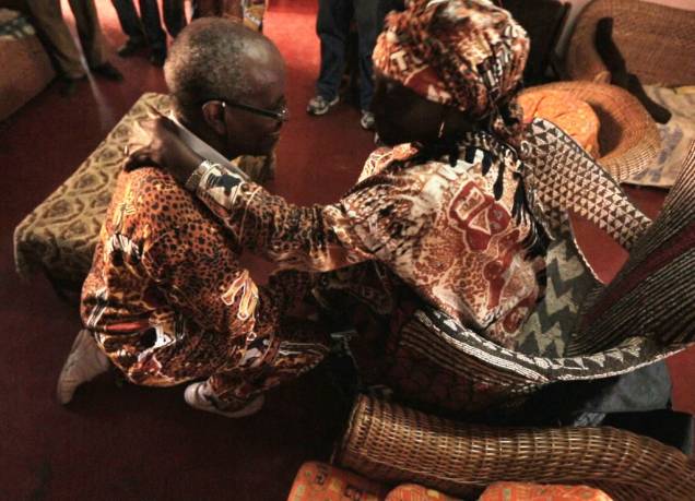 O baiano Zulu Araújo descobre que é descendente do povo tikar, da República do Cameroun O baiano Zulu Araújo descobre que é descendente do povo tikar, da República do Cameroun