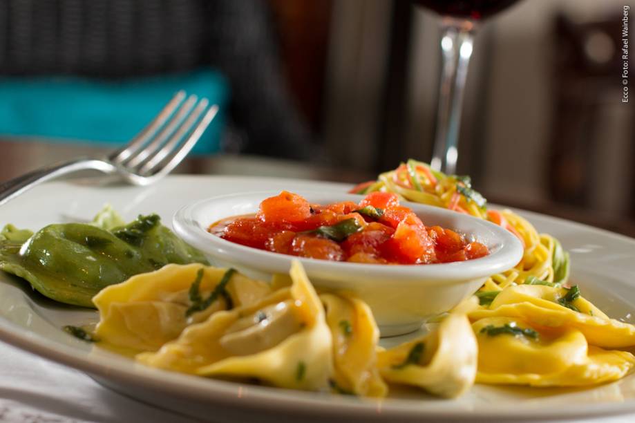 Ecco: festival de massas até o fim de outubro Ecco: festival de massas até o fim de outubro