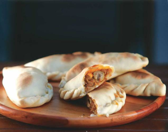 Salgado-ícone do Empanadas, na Vila Madalena Salgado-ícone do Empanadas, na Vila Madalena