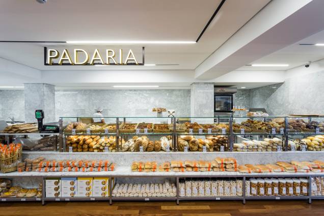 Padaria: um dos destaques do espaço Padaria: um dos destaques do espaço