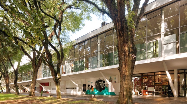 	Entrada principal do museu dedicado à cultura negra