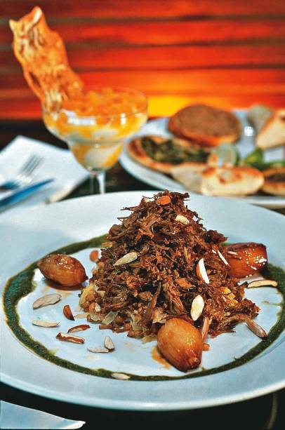 Pedida original no Espaço Árabe: ragu de cordeiro Pedida original no Espaço Árabe: ragu de cordeiro