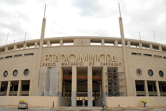 Café O Torcedor é Bar Brahma dentro do Museu do Futebol