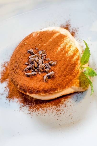 O tiramisu é montado na hora O tiramisu é montado na hora