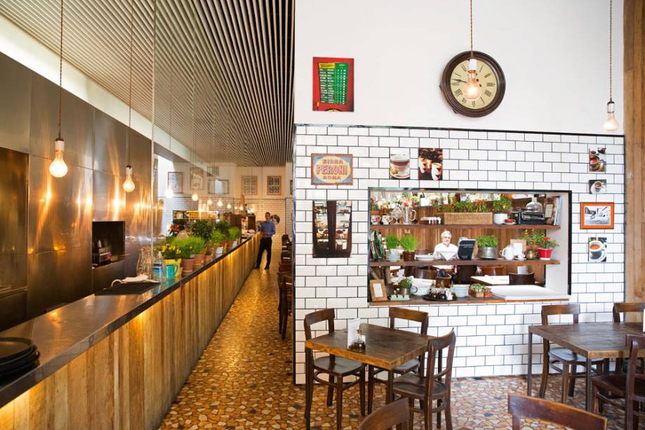 Forneria San Paolo: o salão passou por uma reforma Forneria San Paolo: o salão passou por uma reforma