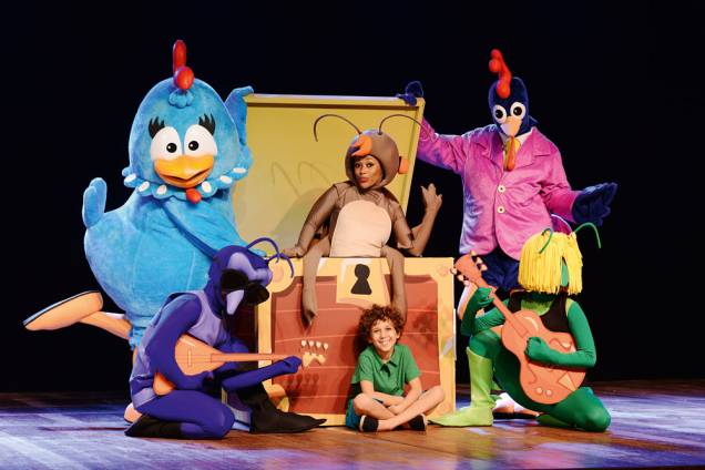 Crianças a partir de 2 anos curtem o musical Galinha Pintadinha em Ovo de Novo Crianças a partir de 2 anos curtem o musical Galinha Pintadinha em Ovo de Novo
