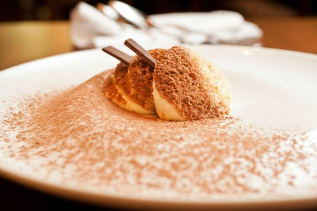 Não falta o tiramisu na lista de sobremesas Não falta o tiramisu na lista de sobremesas