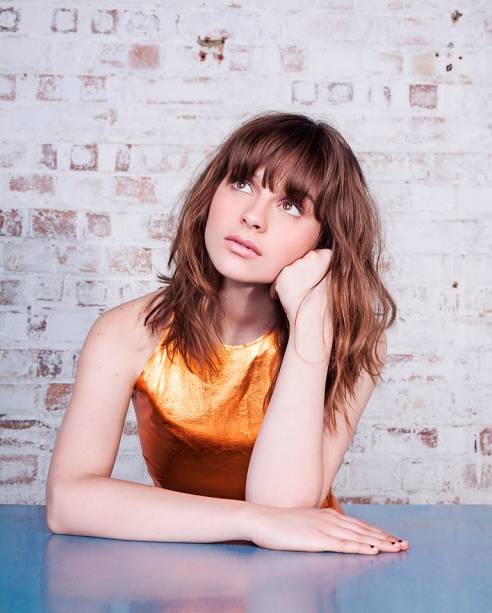 A cantora britânica Gabrielle Aplin A cantora britânica Gabrielle Aplin