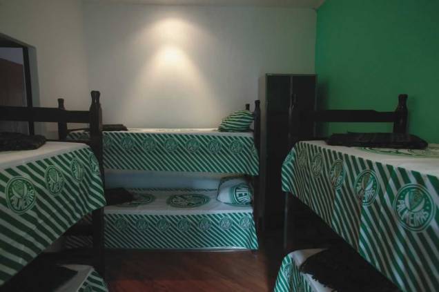 O quarto do Palmeiras: grandes clubes do estado são inspiração O quarto do Palmeiras: grandes clubes do estado são inspiração