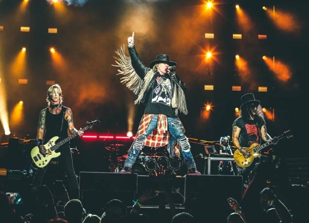 Guns n Roses: novamente, em São Paulo Guns n Roses: novamente, em São Paulo