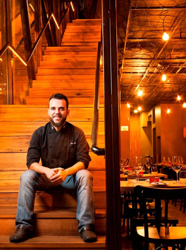 O chef Danilo Uglar O chef Danilo Uglar