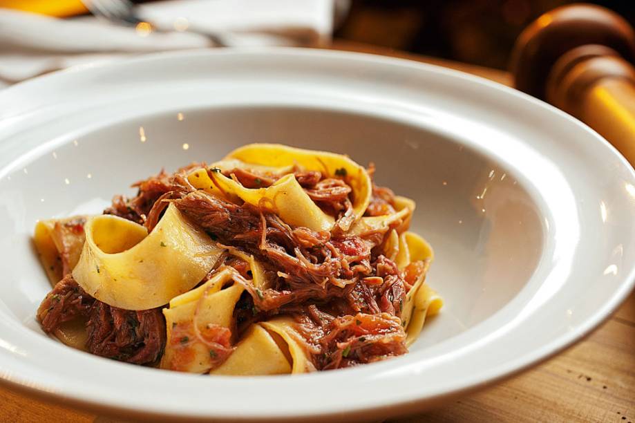 Pappardelle ao ragu de pato