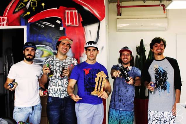 Os artistas urbanos da Allezy Os artistas urbanos da Allezy