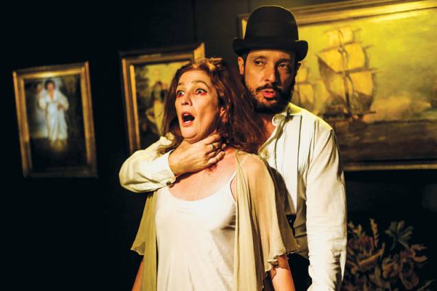 Inês Aranha e Germano Melo: atores expressivos Inês Aranha e Germano Melo: atores expressivos