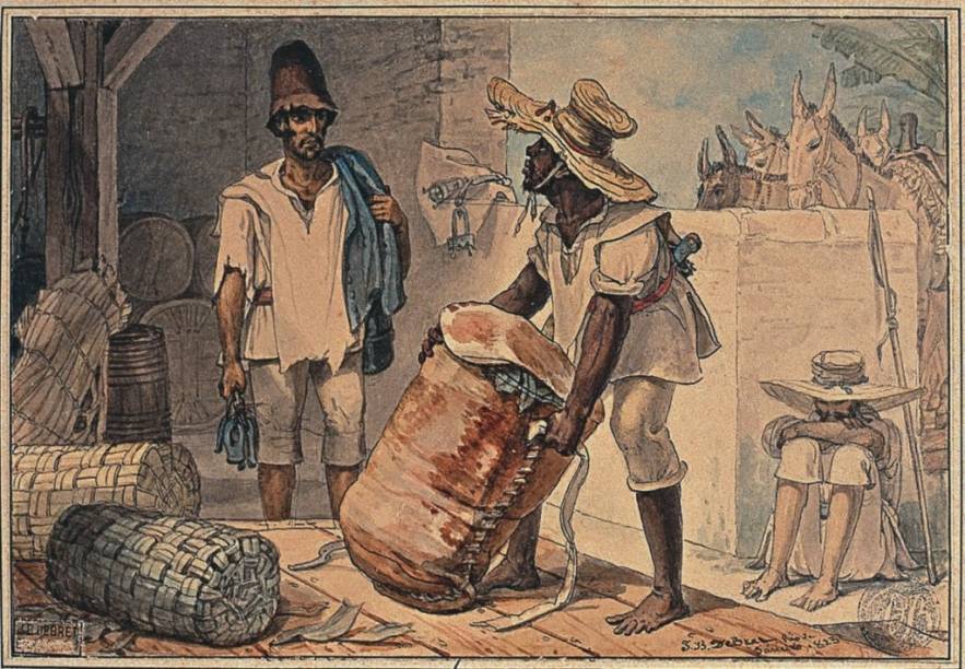 Tropeiros Pobres de São Paulo, de Debret: obras do artista estão expostas na Caixa Cultural Tropeiros Pobres de São Paulo, de Debret: obras do artista estão expostas na Caixa Cultural