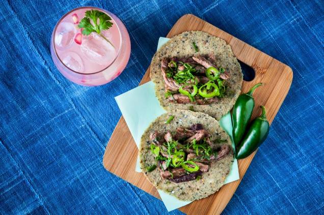 Taco de carne a la plancha, do La Central Taco de carne a la plancha, do La Central