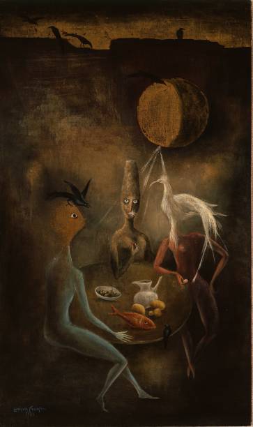 Pintura de Leonora Carrington, amiga de Frida
