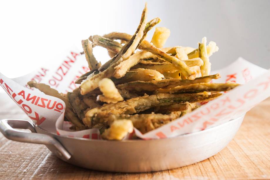 Abobrinha empanada Abobrinha empanada