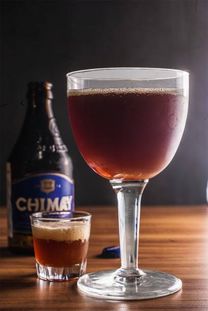 A clássica belga trapista Chimay Blue