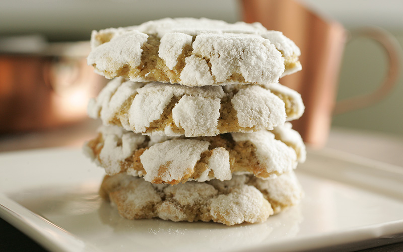 Biscoitos de pistache