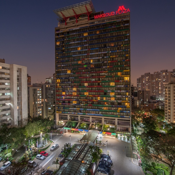 Maksoud Plaza - Fachada Maksoud Plaza - Fachada