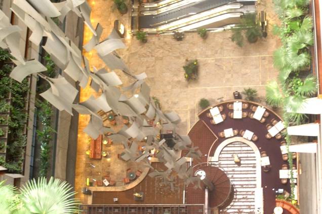 Lobby do Hotel Maksoud Plaza Lobby do Hotel Maksoud Plaza