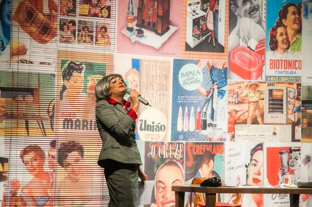 O ator Nilton Bicudo em cena de Myrna Sou Eu O ator Nilton Bicudo em cena de Myrna Sou Eu