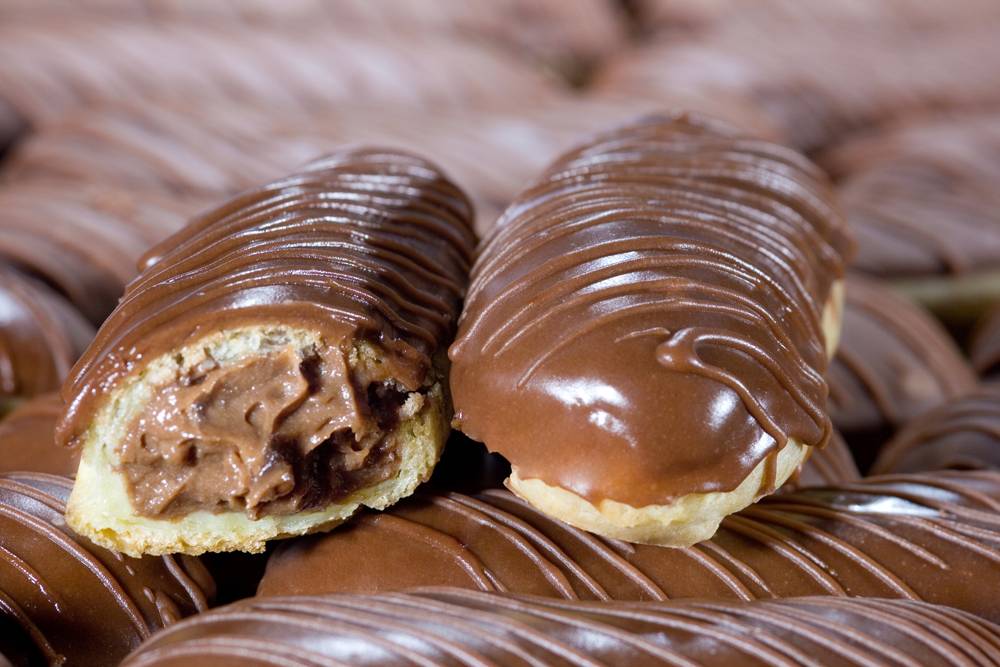 Festival de Éclairs: versões doces e salgadas Festival de Éclairs: versões doces e salgadas