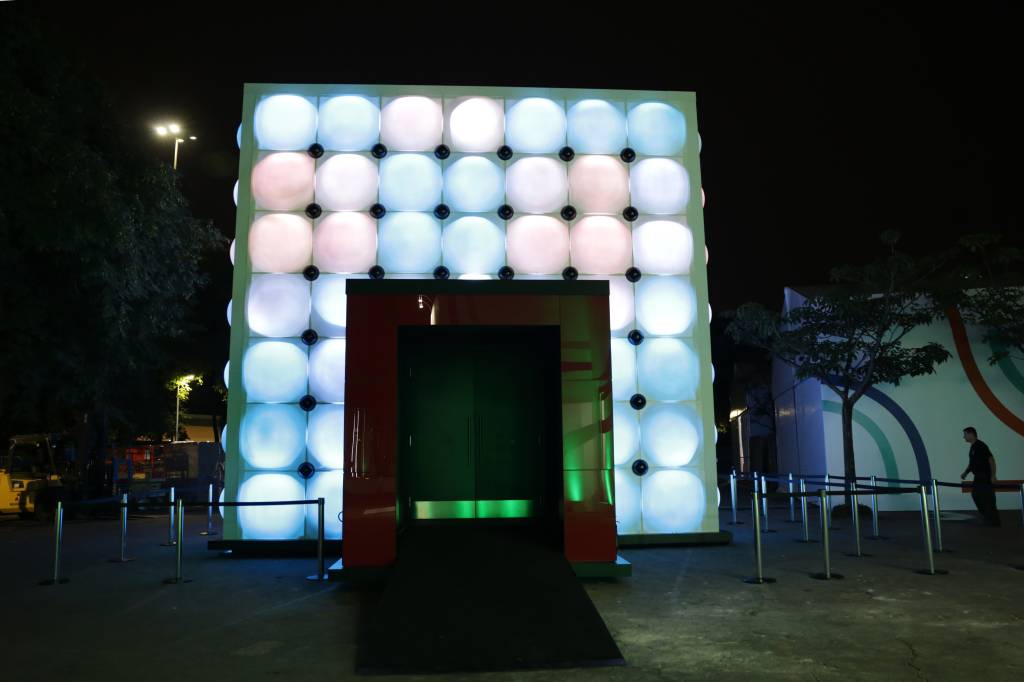 Pavilhão Ouvir: experiência sensorial