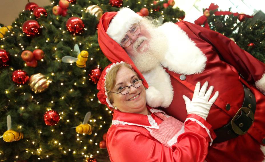 Papai e Mamãe Noel do Shopping Ibirapuera Papai e Mamãe Noel do Shopping Ibirapuera