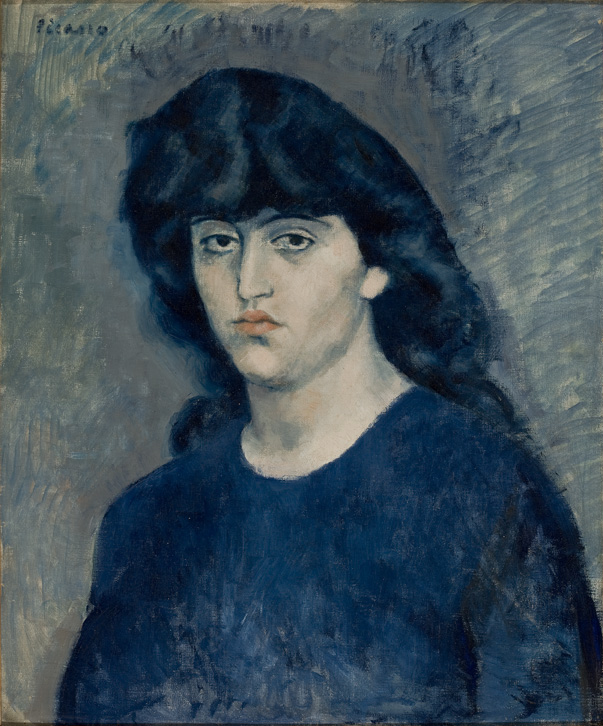 "Retrato de Suzanne Bloch", de Pablo Picasso, de 1904 "Retrato de Suzanne Bloch", de Pablo Picasso, de 1904