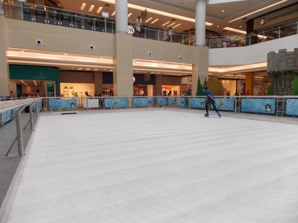 Pista de patinação no gelo – Shopping Metrô Tatuapé