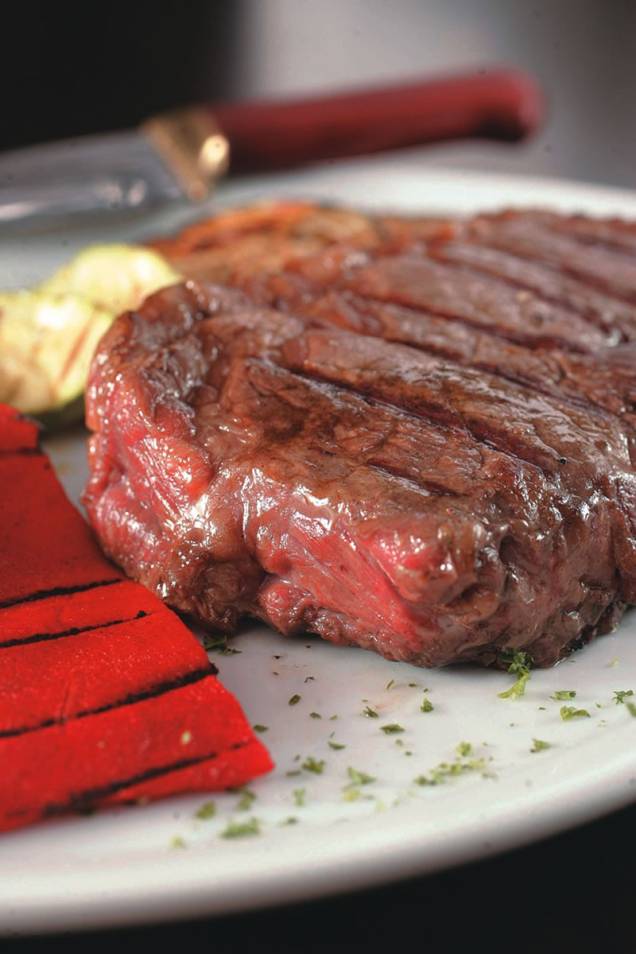 Bife de chorizo da churrascaria Pobre Juan