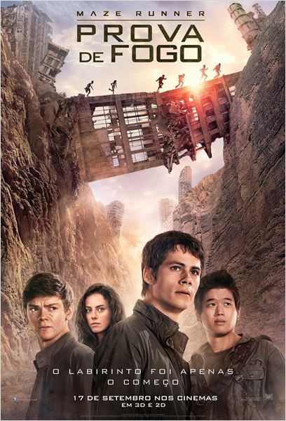 Pôster - Maze Runner - Prova de Fogo