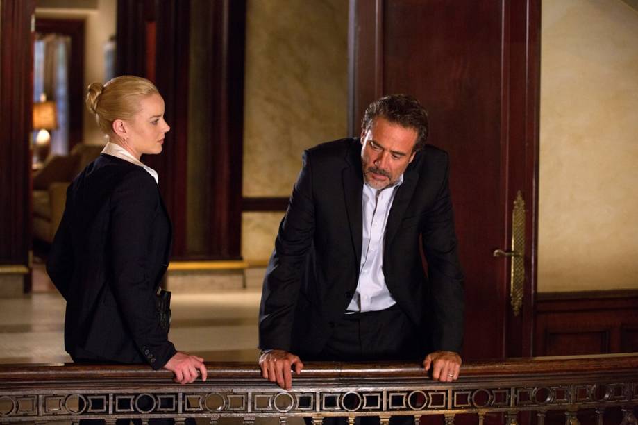 Presságios de um Crime: Abbie Cornish e Jeffrey Dean Morgan no papel de agentes do FBI Presságios de um Crime: Abbie Cornish e Jeffrey Dean Morgan no papel de agentes do FBI