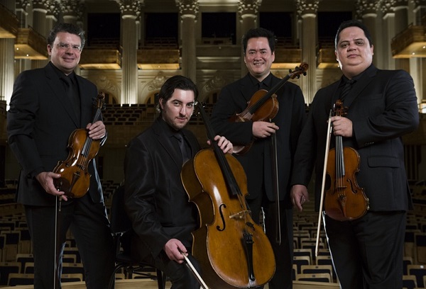 	Emmanuele Baldini, Davi Graton, Peter Pas e Ilia Laporev, do quarteto