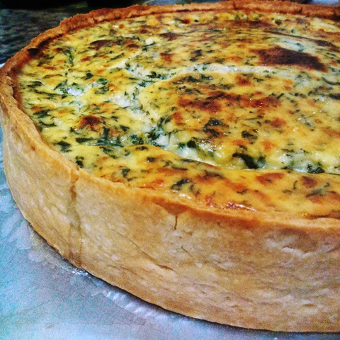 Quiche de espinafre Quiche de espinafre