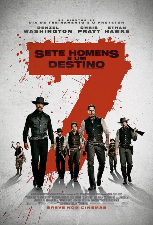 Pôster do filme Sete Homens e Um Destino Pôster do filme Sete Homens e Um Destino