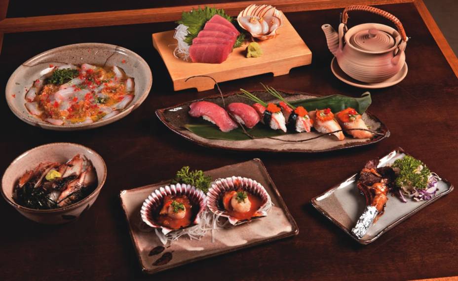 Menu degustação do japonês Shigueru: receitas oferecidas em sete etapas