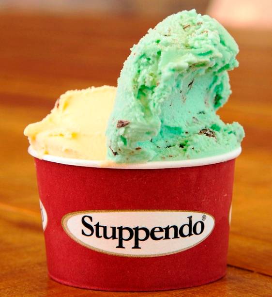 Stuppendo: quarenta sabores de sorvete se revezam na vitrine Stuppendo: quarenta sabores de sorvete se revezam na vitrine