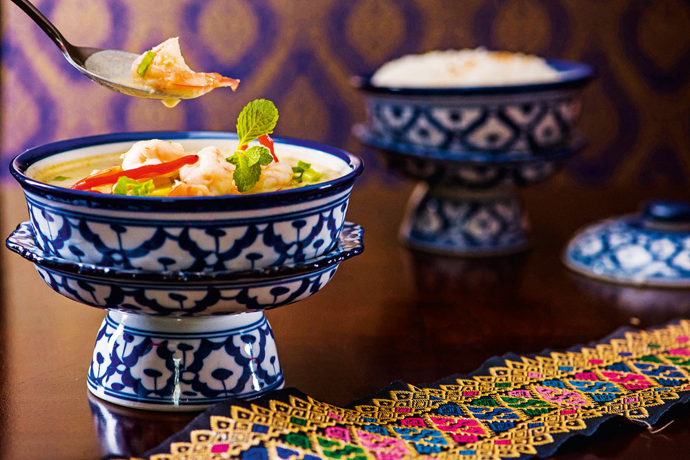 Thai Chef – kang kiaw wan de camarão