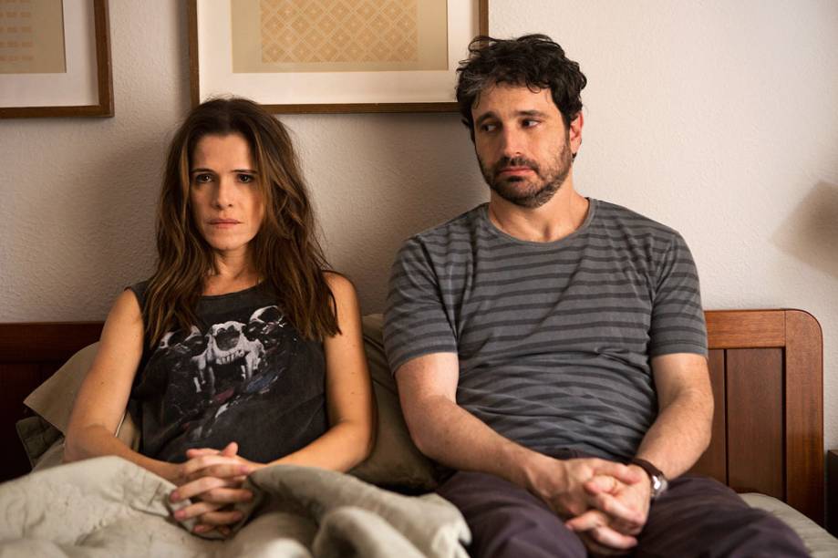 Ingrid e Ciocler: casamento modorrento - o longa será exibido nas salas dos complexos Tietê Plaza Shopping Cinemark e Kinoplex Vila Olímpia